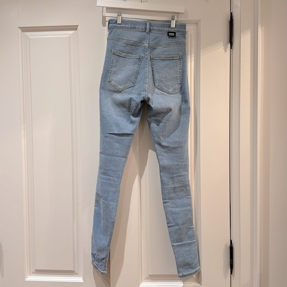 Dr Denim High Waisted Distressed Jean in Size S - Picture 2 of 2